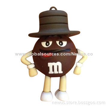 M & M Cartoon USB Flash Drives Pen Drives, 2GB-32GB 2.0/3.0